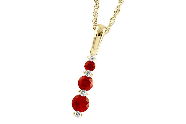 E233-04491: NECK .55 RUBY .60 TGW