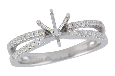 E233-94473: LDS SEMI DIA RG .18 TW