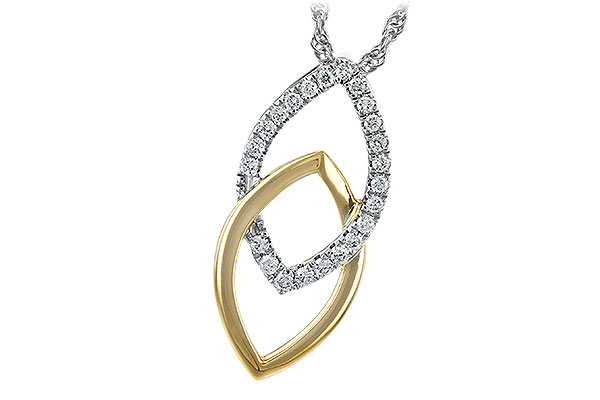 E234-89982: NECKLACE .20 TW