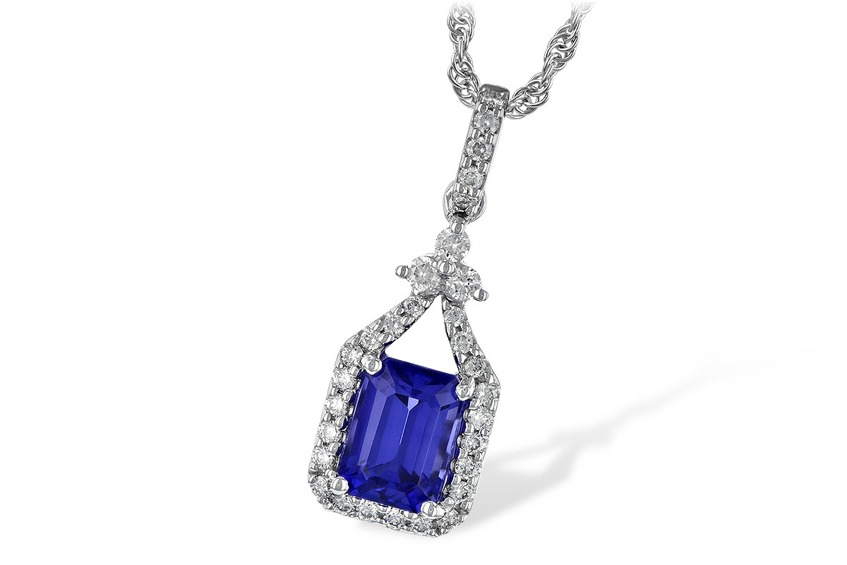 E235-73573: NECK 1.42 TANZANITE 1.72 TGW