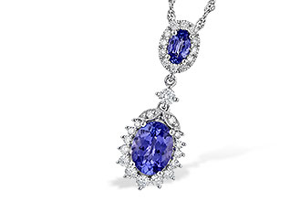 E235-79082: NECK 1.26 TW TANZANITE 1.60 TGW