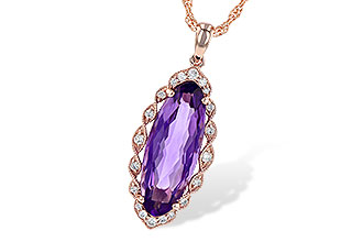 E235-80827: NECK 3.60 AMETHYST 3.74 TGW