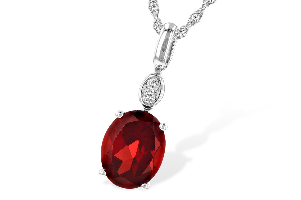 E235-80900: NECK 2.90 GARNET 2.93 TGW (10x8MM GAR)