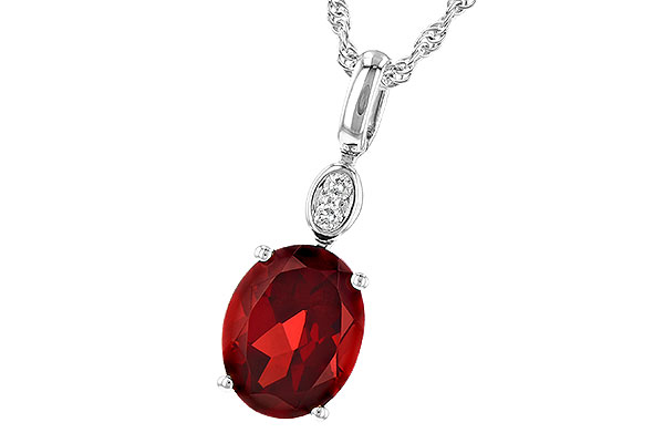 E235-80900: NECK 2.90 GARNET 2.93 TGW (10x8MM GAR)