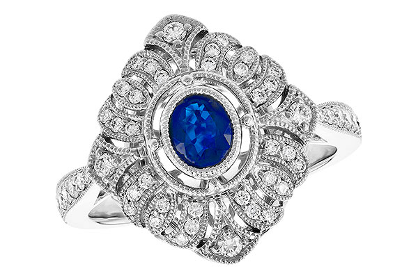 E318-49918: LDS RG .41 SAPP .78 TGW (5x4MM SAPPH)