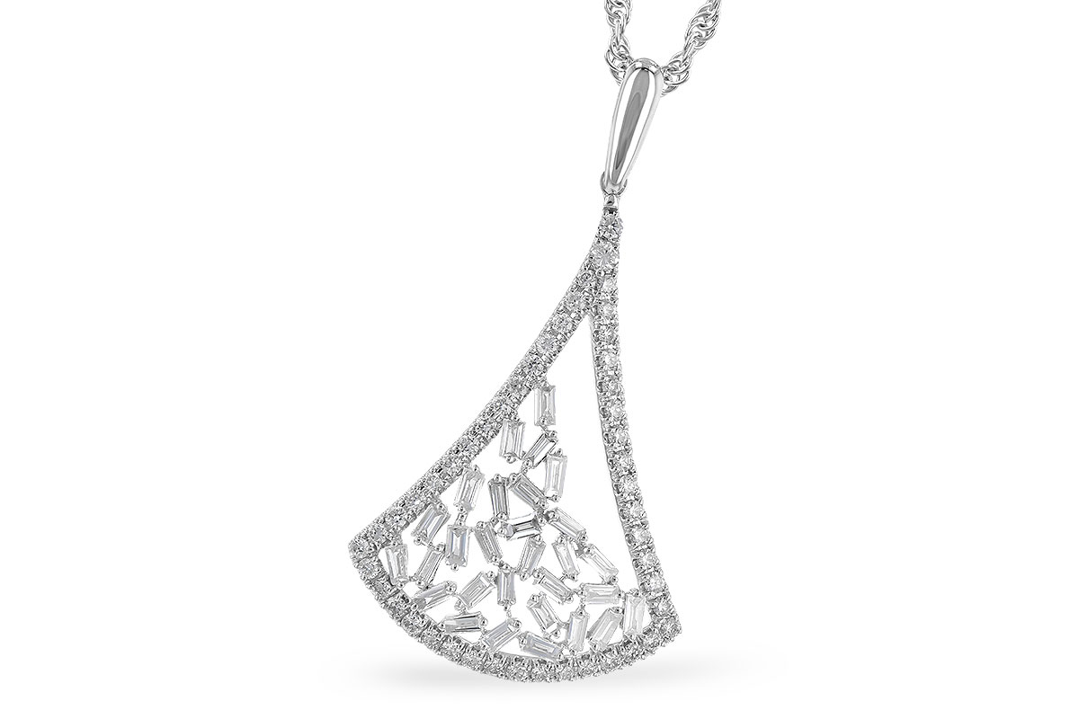 E318-51755: NECKLACE .50 TW