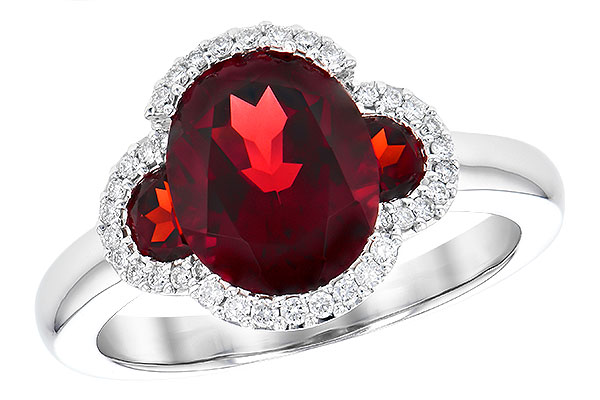 E318-52718: LDS RG 3.29 TW GARNET 3.45 TGW