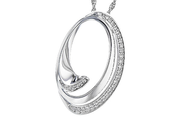 E318-53573: NECKLACE .14 TW