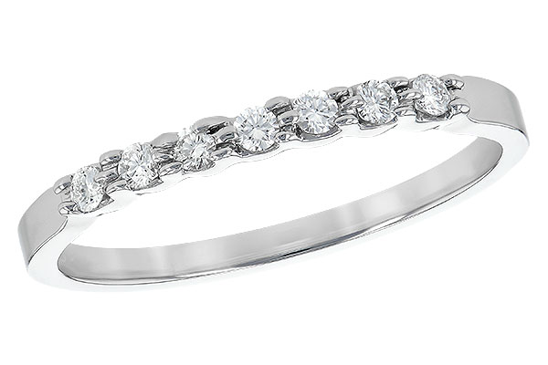 E318-54464: LDS DIA WED RG 1.25 TW (7 STONES)