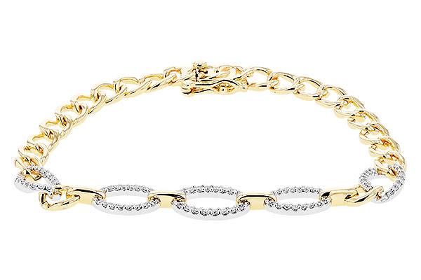 E319-39036: BRACELET .75 TW (INCLUDES BAR LINKS)