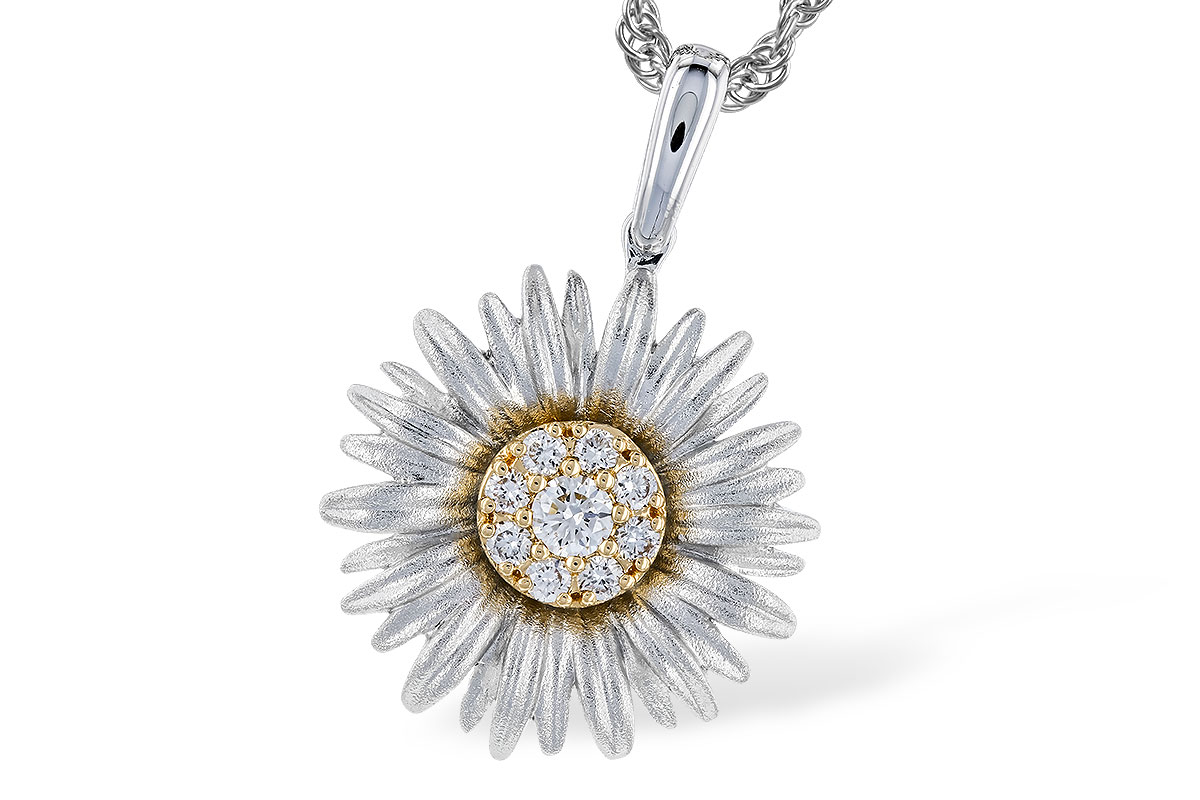 E319-39964: NECKLACE .10 TW