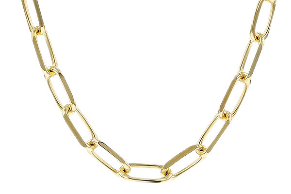 E319-42682: PAPERCLIP MD (8IN, 3.10MM, 14KT, LOBSTER CLASP)