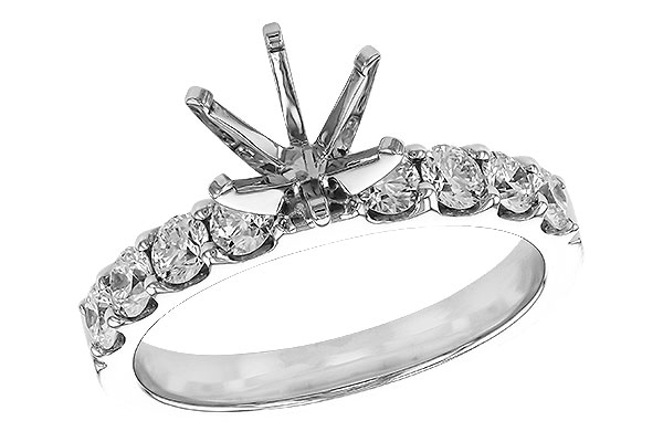 E319-45409: LDS SEMI DIA RG .75 TW