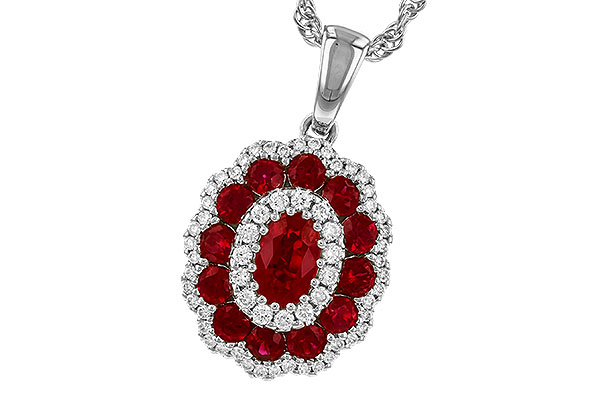 E319-45436: NECK 1.29 RUBY TW 1.52 TGW (6x4MM RUBY)