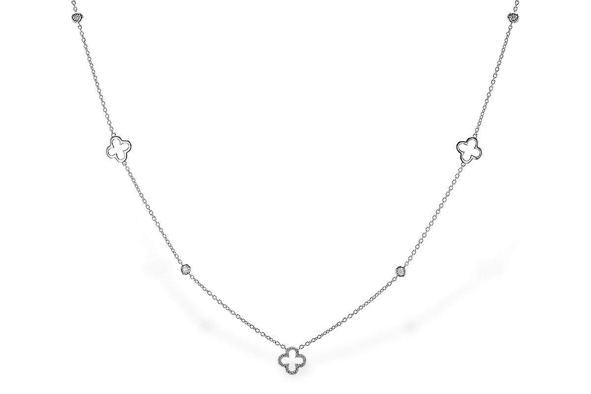 E320-29955: NECKLACE .20 TW (18")