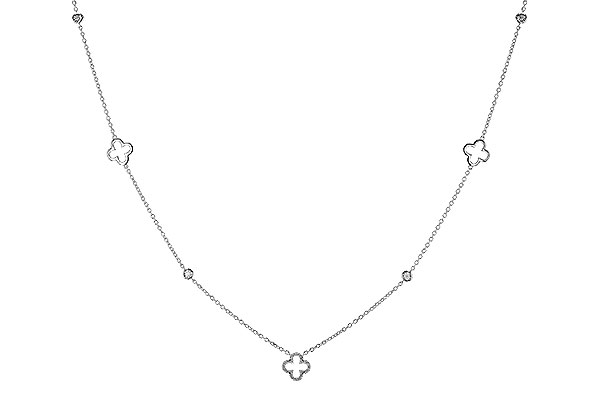 E320-29955: NECKLACE .20 TW (18")