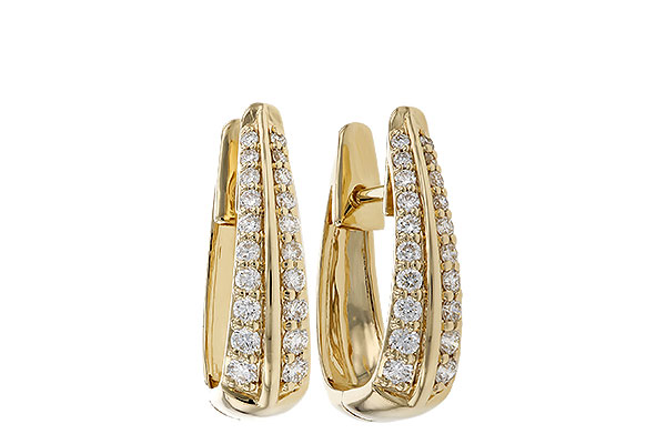 E320-30855: EARRINGS .50 TW