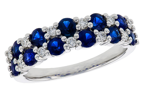 E320-31727: LDS WED RG 1.28 SAPPHIRE 1.47 TGW