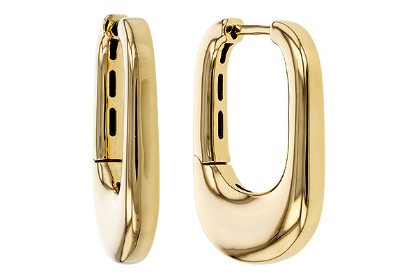 E320-35382: GOLD EARRINGS (24MM)