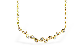 E320-35400: NECKLACE .25 TW (18")