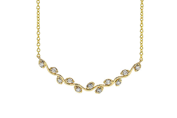 E320-35400: NECKLACE .25 TW (18")
