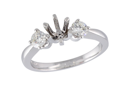 F051-21745: LDS SEMI DIA RING .40 TW