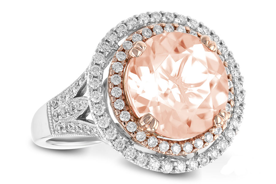 F233-95364: LDS RG 3.94 MORGANITE 4.50 TGW