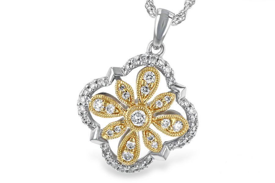 F233-98173: NECKLACE .30 TW