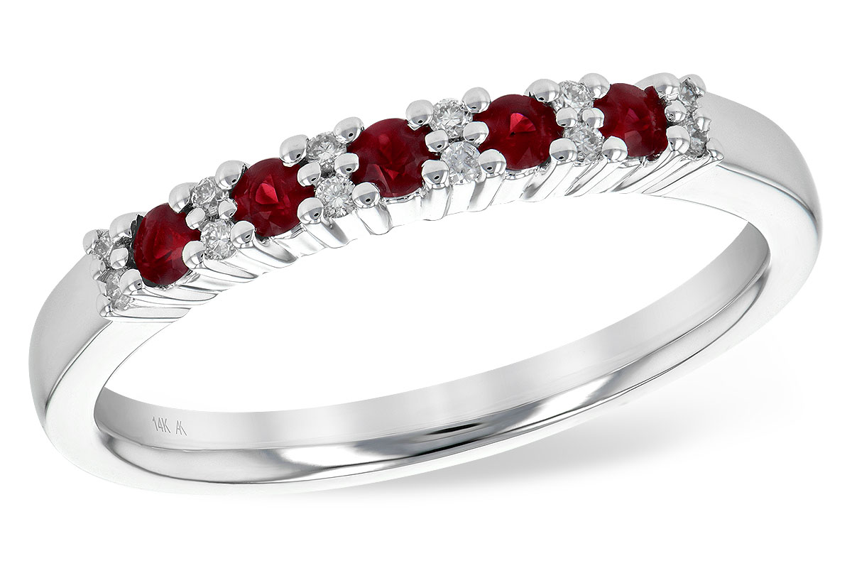 F235-74536: LDS WED RG .22 RUBY .29 TGW