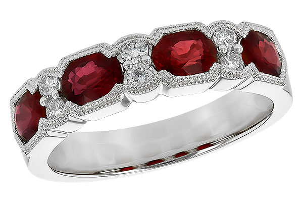 F235-75427: LDS WED RG 1.66 RUBY 1.84 TGW (5x4MM RUBY)