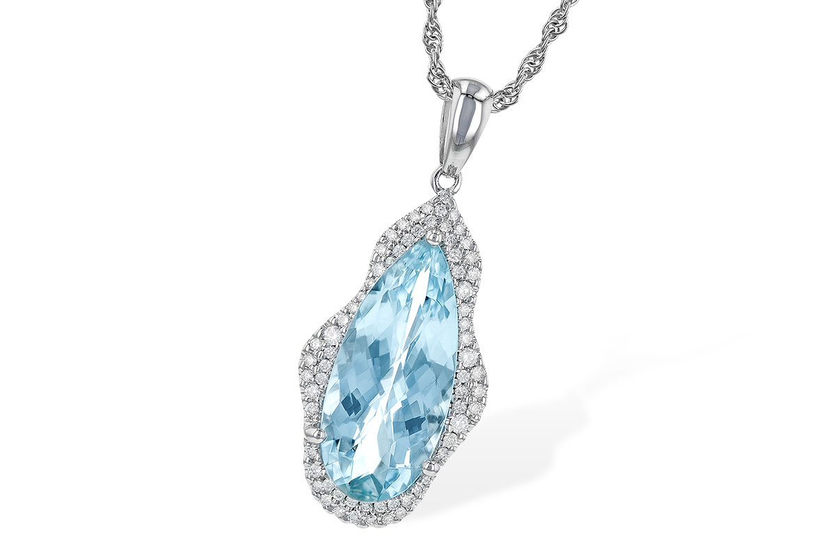 F235-79027: NECK 3.97 AQUAMARINE 4.20 TGW