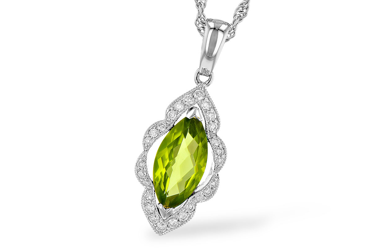 F235-79064: NECK .94 PERIDOT 1.05 TGW
