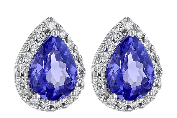F235-79073: EARR 1.15 TW TANZANITE 1.32 TGW