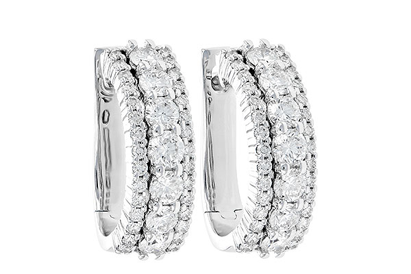 F235-81791: EARRINGS 1.52 TW