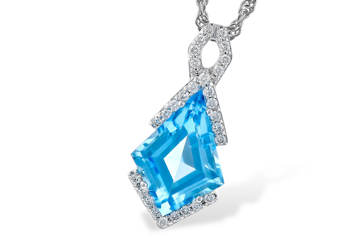 F318-48091: NECK 2.40 BLUE TOPAZ 2.53 TGW