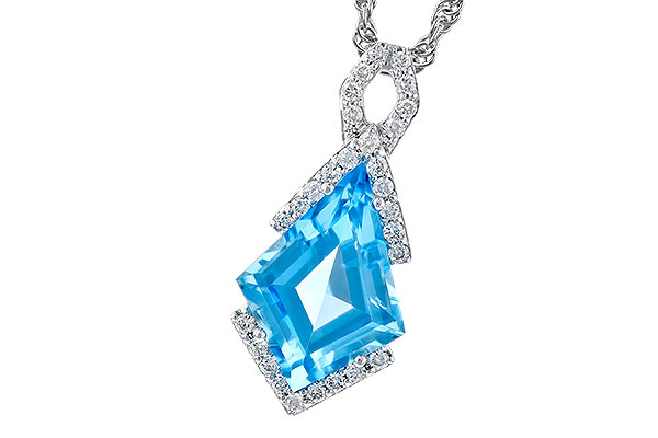 F318-48091: NECK 2.40 BLUE TOPAZ 2.53 TGW