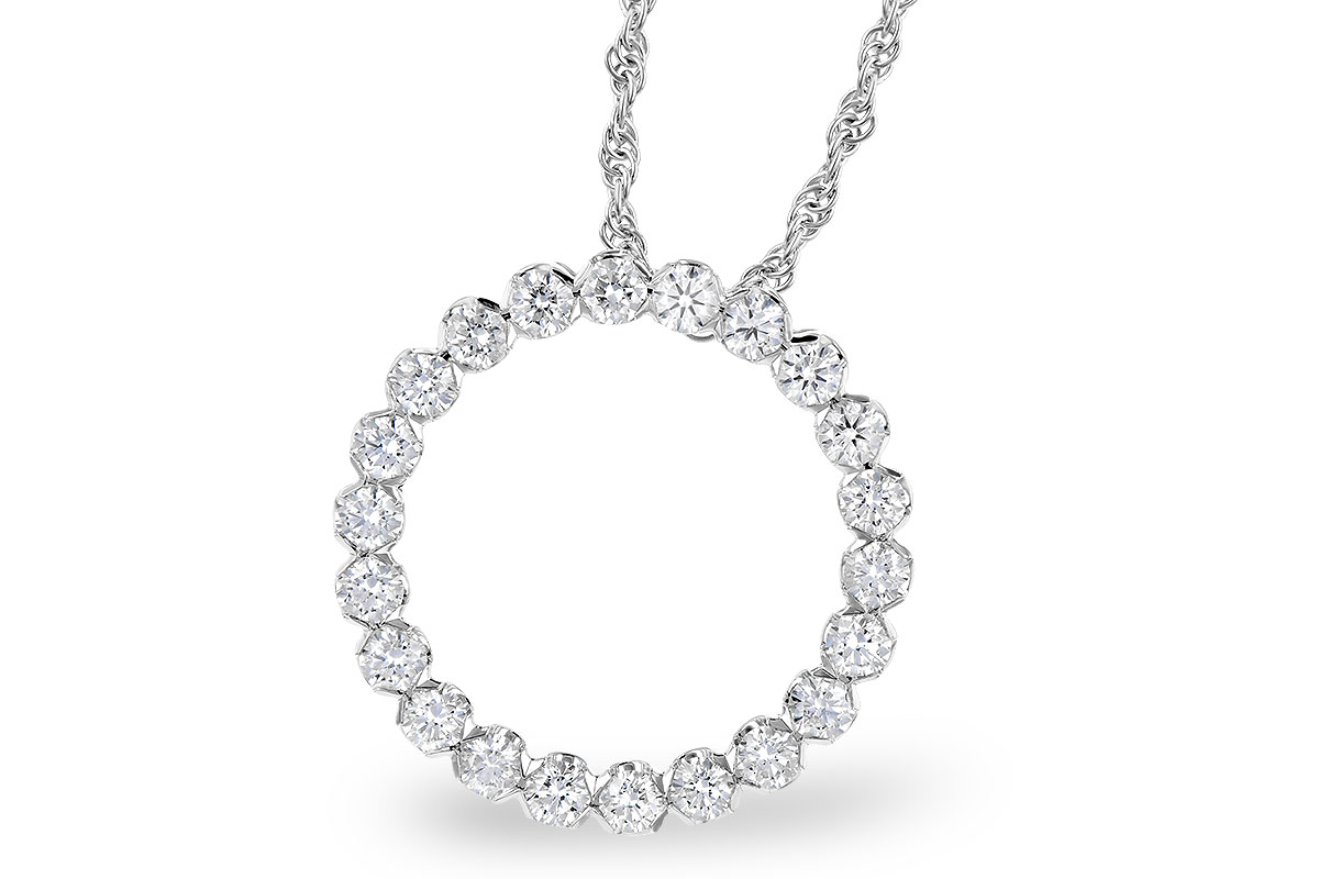 F318-51727: NECKLACE 1.00 TW