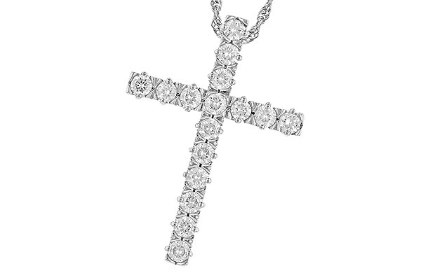 F319-37218: NECKLACE 1.00 TW