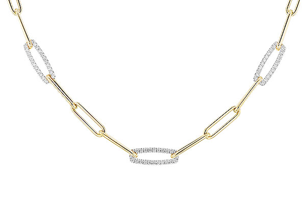 F319-37264: NECKLACE .75 TW (17 INCHES)