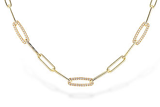 F319-37264: NECKLACE .75 TW (17 INCHES)