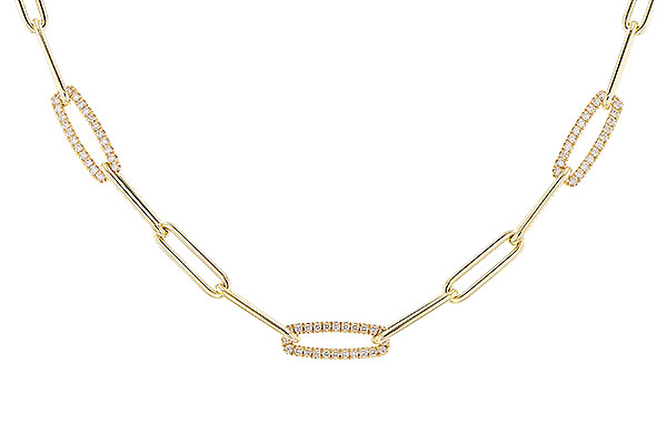 F319-37264: NECKLACE .75 TW (17 INCHES)