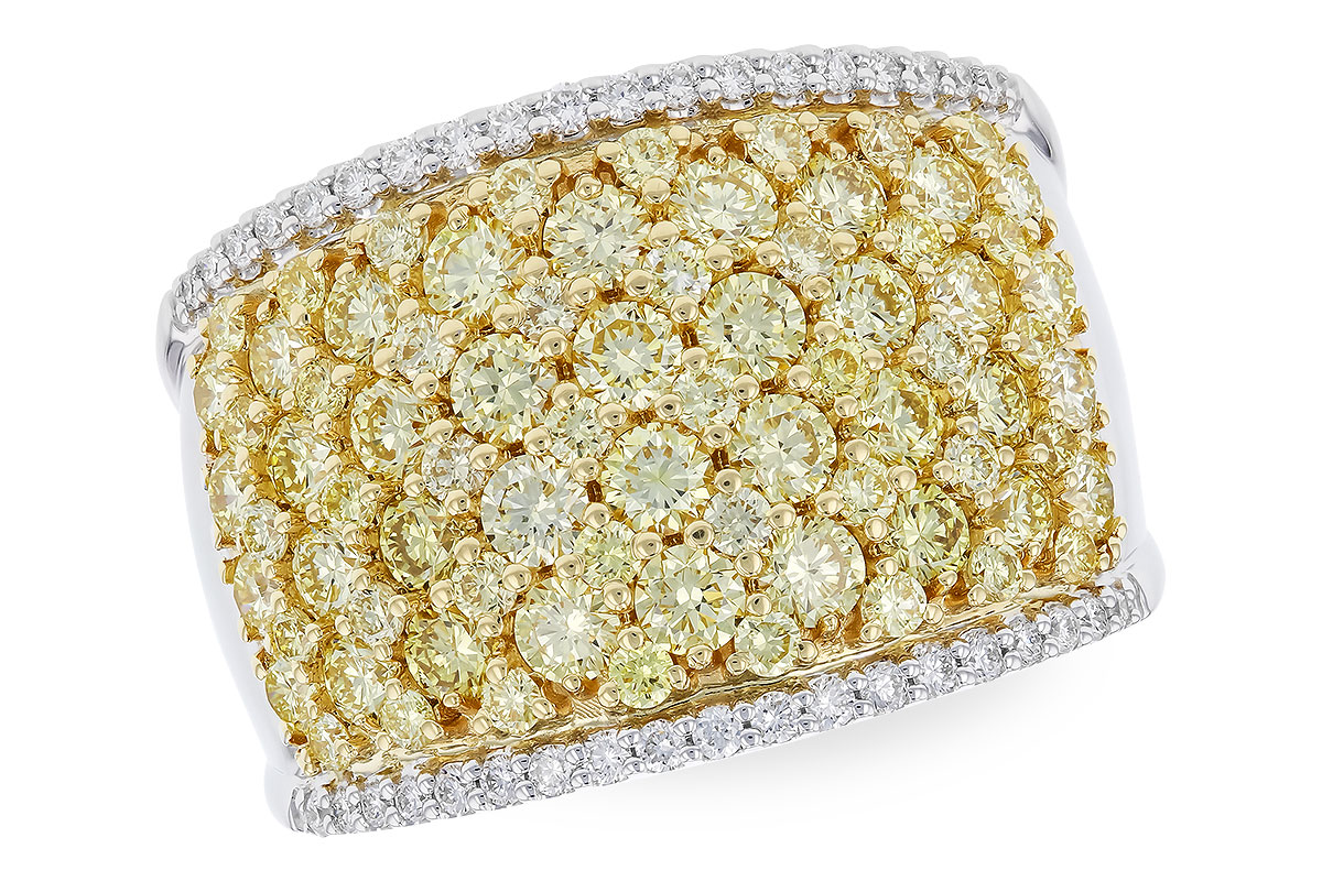 F319-39945: LDS DIA WED RG 2.19 YELLOW DIAS 2.37 TW
