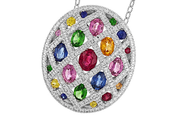 F319-41773: NECK 2.45 MULTI-COLOR TW 3.00 TGW