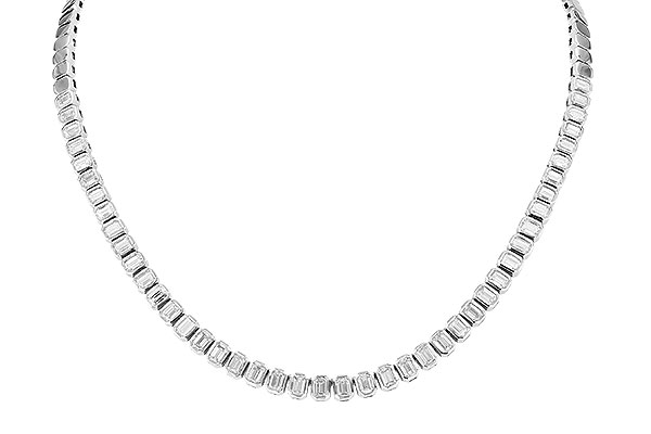 F319-42636: NECKLACE 8.25 TW E.C. DIAS (16 INCHES)