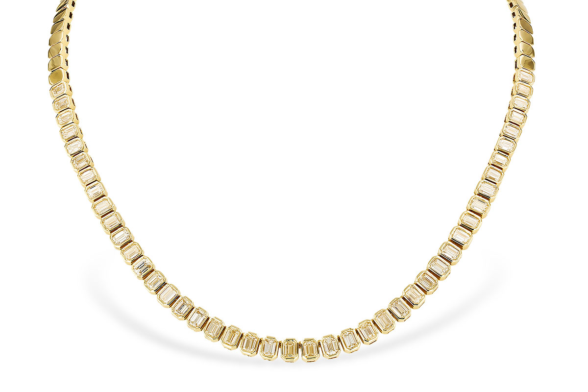 F319-42636: NECKLACE 8.25 TW E.C. DIAS (16 INCHES)