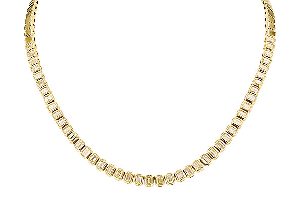 F319-42636: NECKLACE 8.25 TW E.C. DIAS (16 INCHES)