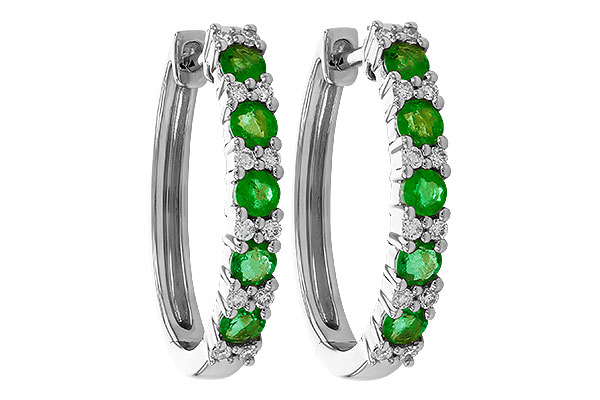 F319-44518: EARR .72 EMERALD .90 TGW