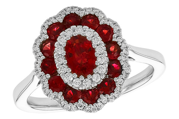F319-45436: LDS RG 1.29 TW RUBY 1.52 TGW (6x4 MM RUBY)