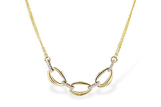 F320-29009: NECKLACE .25 TW (18")