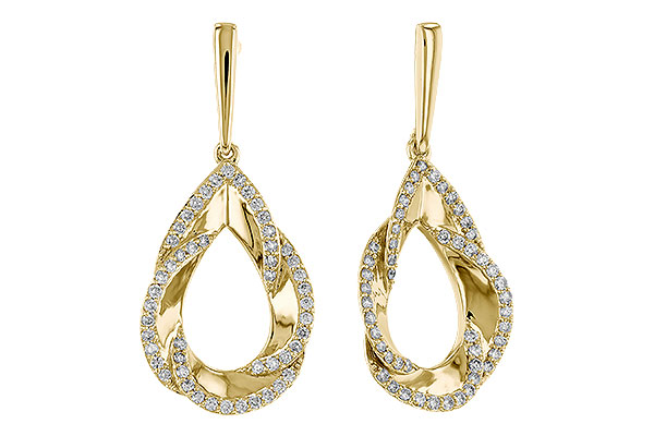 F320-29982: EARRINGS .50 TW